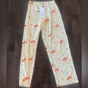 Go Slow Pants Fruit from Djerf Avenue. NWT. XS